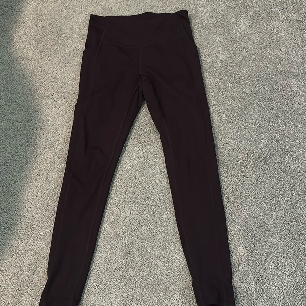 Dark purple leggings